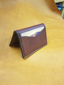 Pilot Wallet in English Bridle - Oxblood