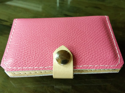 Ladies Wallet - Pretty In Pink with Snap Closure