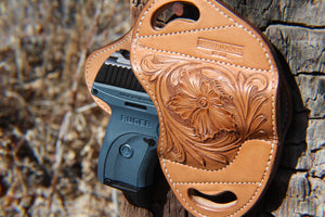 HOLSTER - Ruger LC9/LC9S FULL TOOLING - WILDFLOWERS